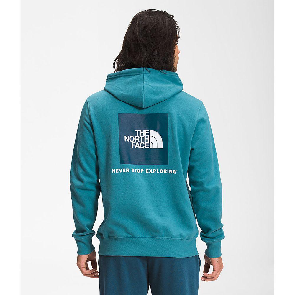 The North Face Box Nse Pullover Ανδρικα Φούτερ Hoodie - Μπλε (SAMR87126)